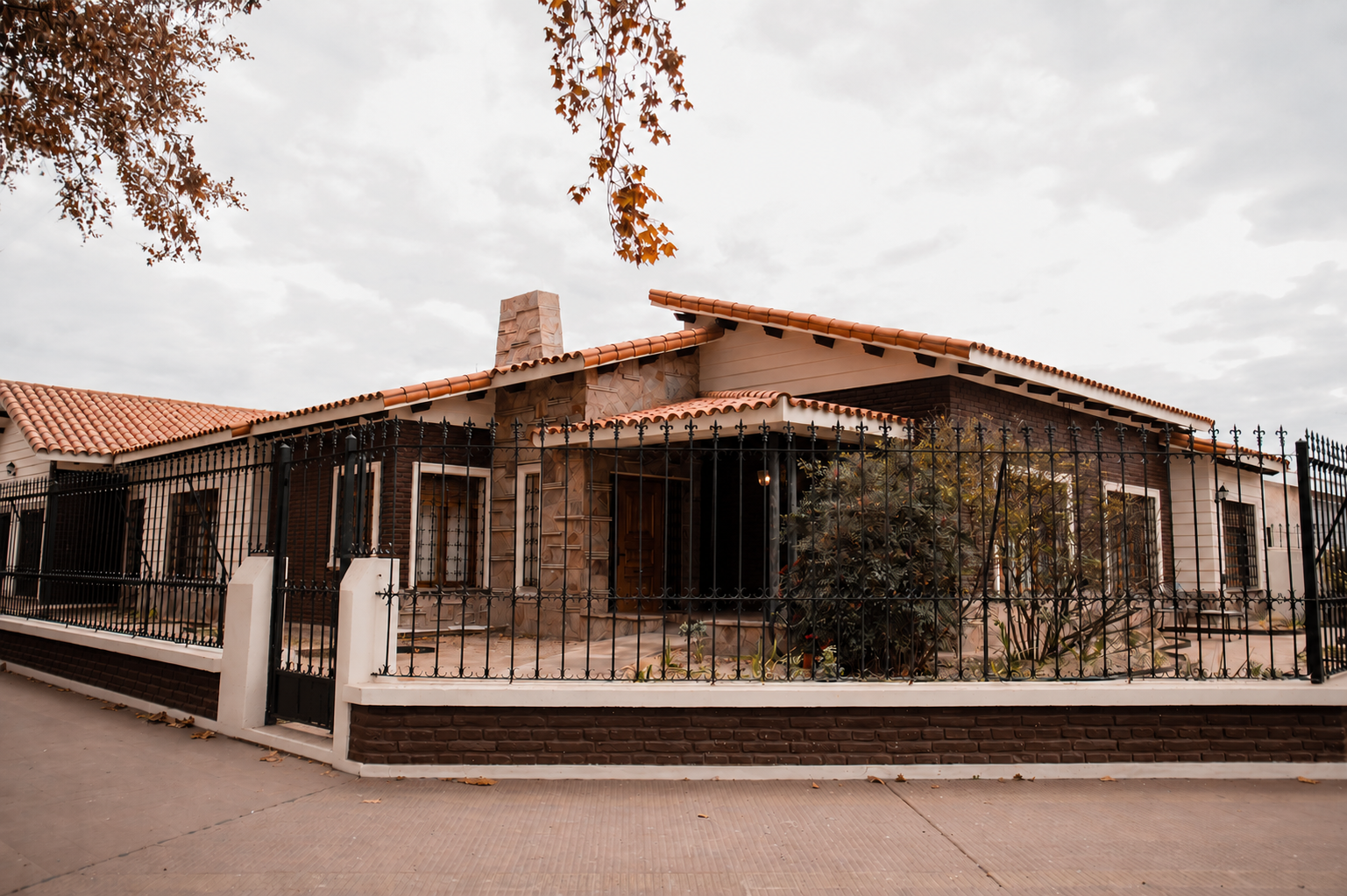 Fachada de Casona Amantia